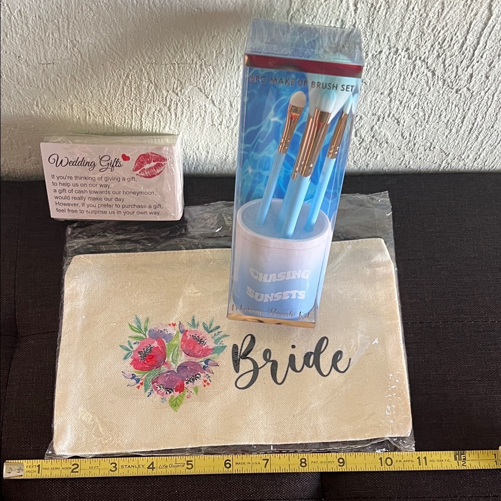 #1184**Makeup Brush Set - Blue - Picture 7 of 14